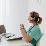 A Female Doctor Having a Video Call
